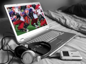 Image of Live TV Software on Laptop