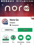 Nora Go Smartphone App