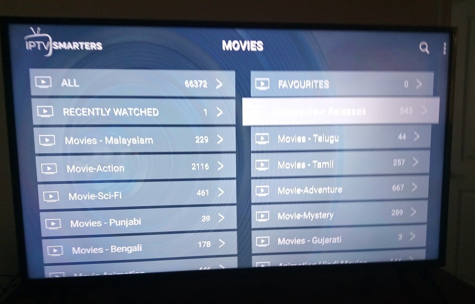 Movies Categories