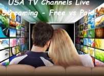 USA TV Channels Live Streaming Free vs Paid