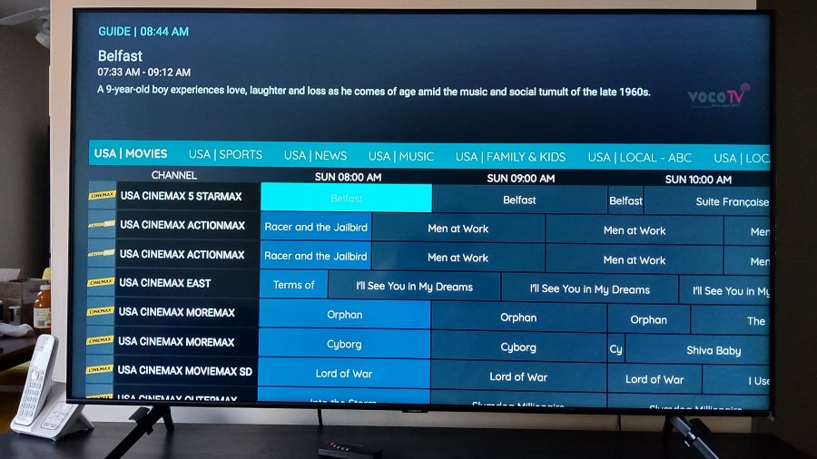 VocoTV Guide - EPG