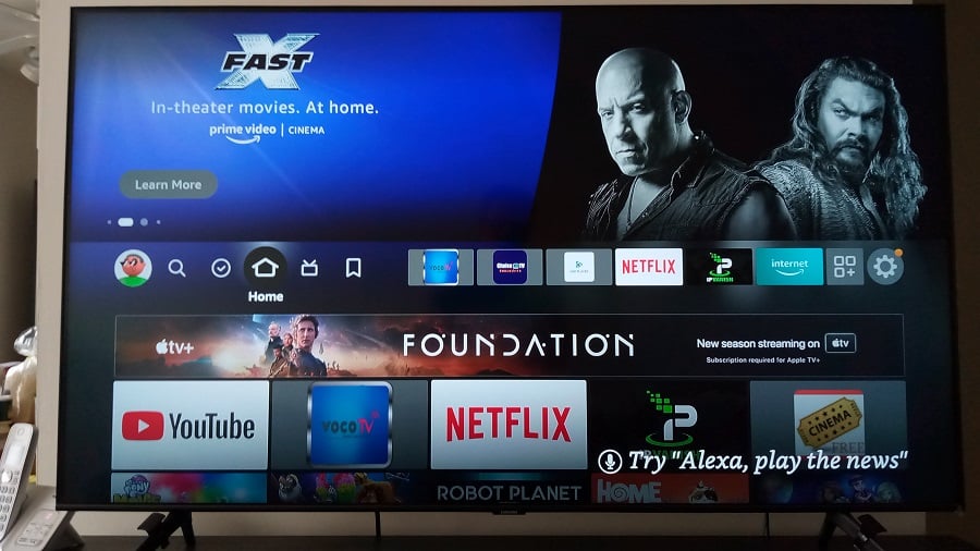 Firestick Home Screen