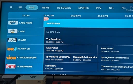 EPG - TV Guide