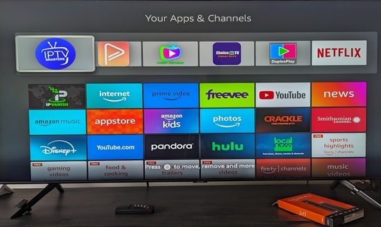 Your Apps & Channels Screen