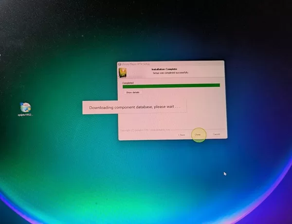 Zoom Player Installation Complete