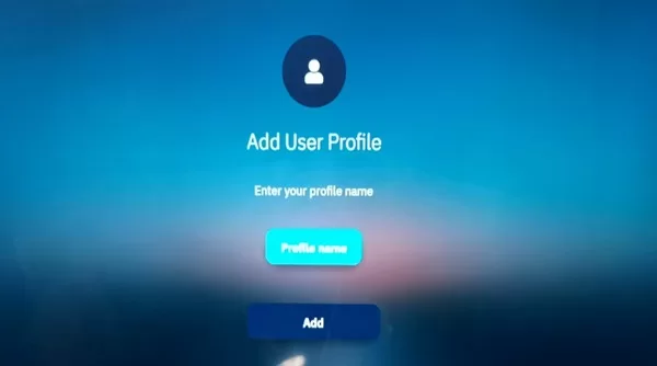 Select the Profile Name Button