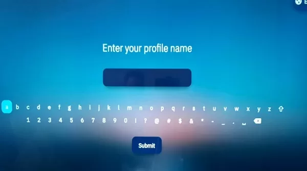 Type Profile Name