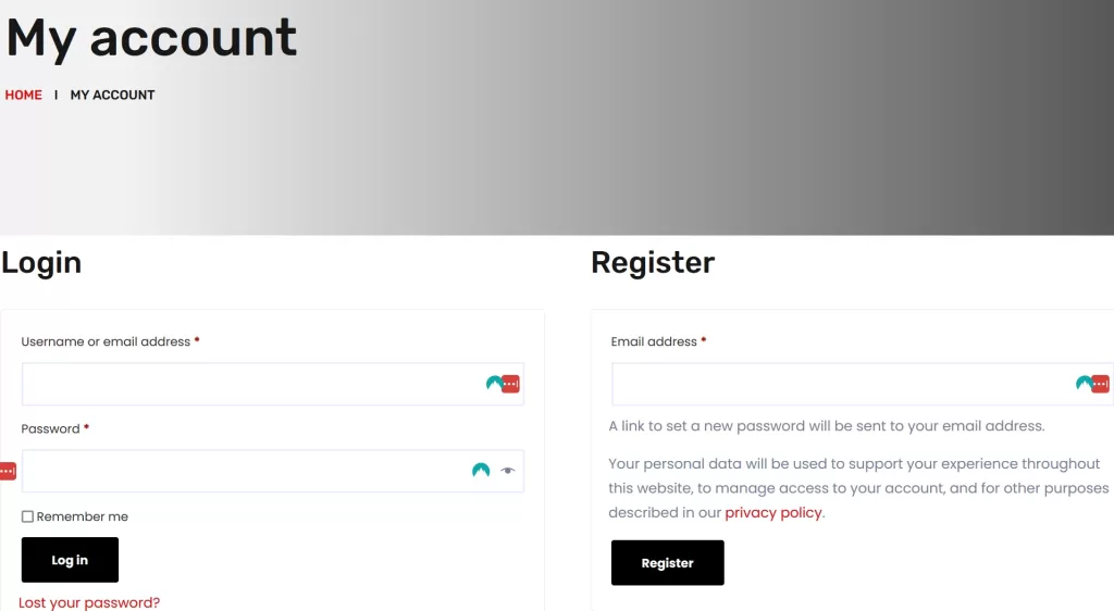 Login or Register