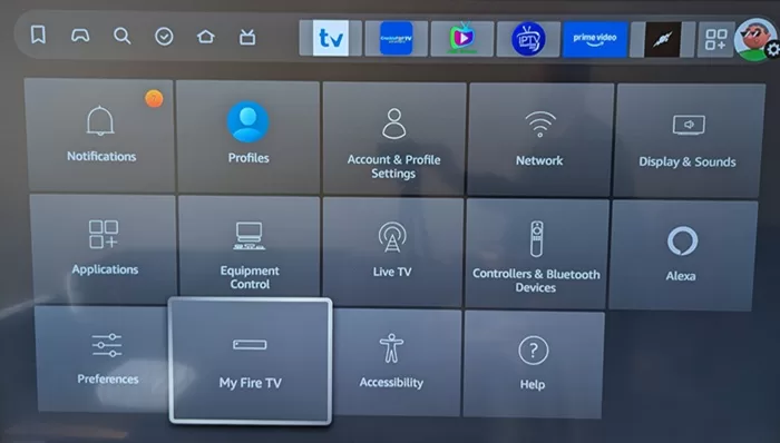 Highlight & Select My Fire TV