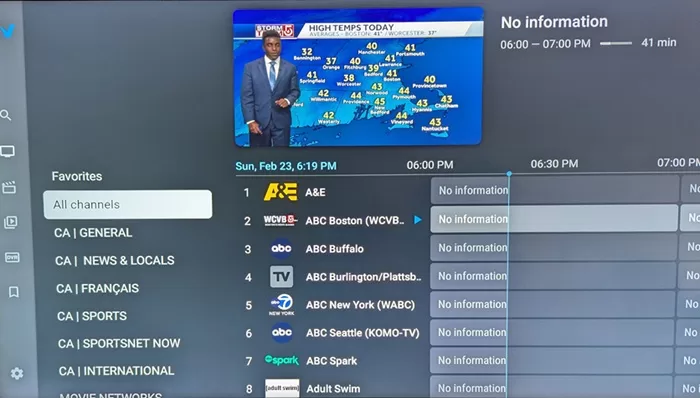 Inside TiviMate IPTV Player