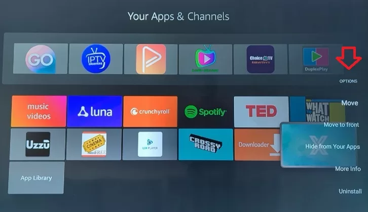 Options Window Opened