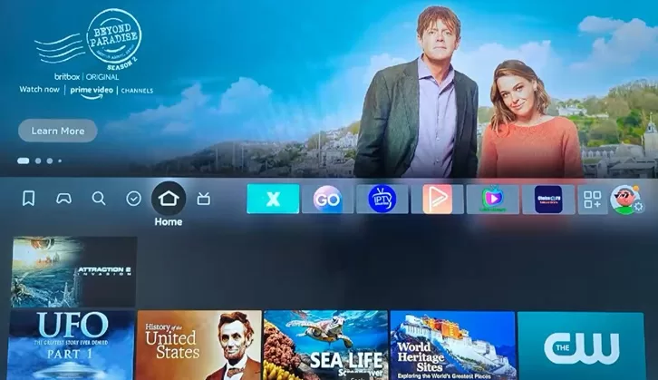 Firestick Home Screen