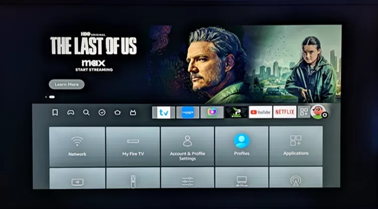 Select Settings Icon