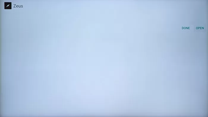 Next Screen Appears