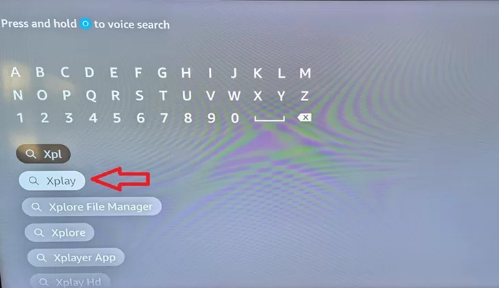 Select the XPlay Name