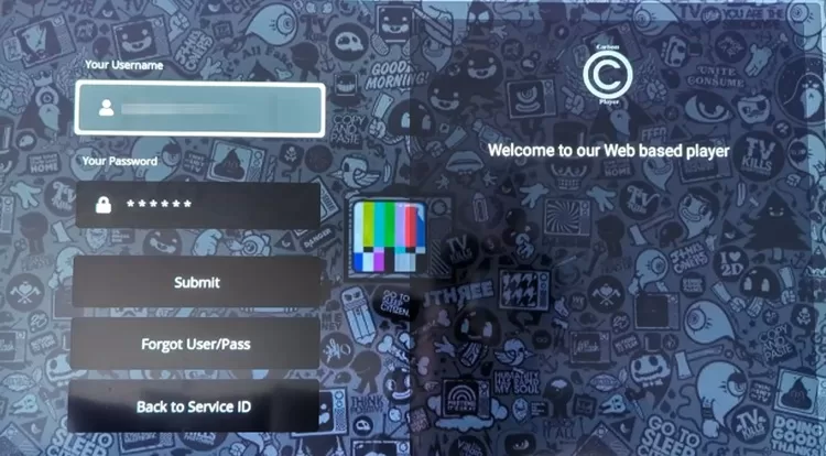 Back to Login Screen