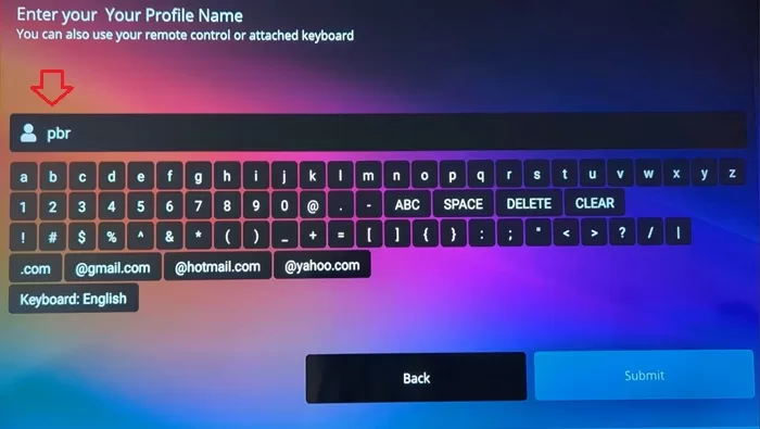 Enter Your Name Abbreviation