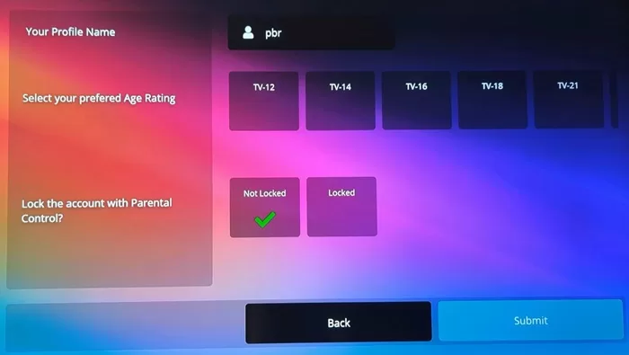 Select Submit Button