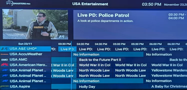 EPG (Electronic Program Guide)