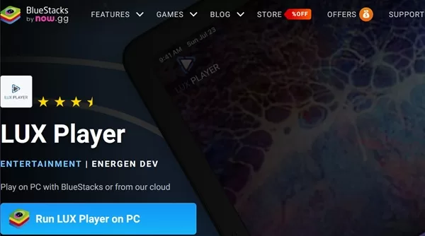 LUX Player App Download